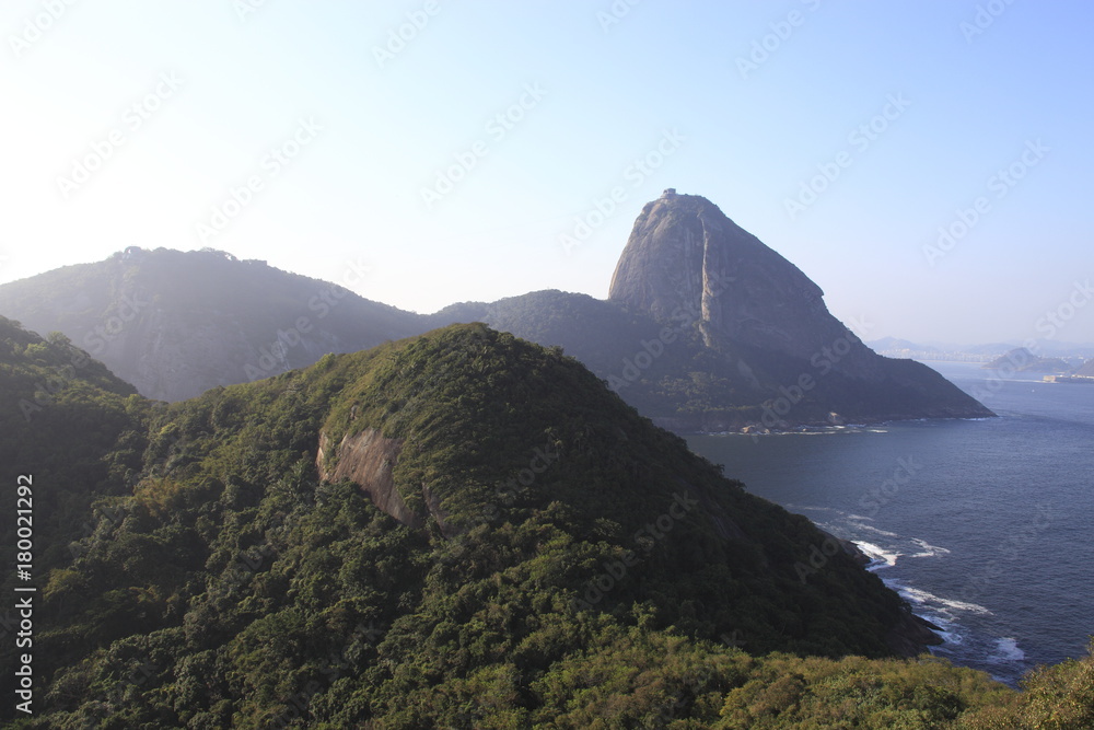 Obraz premium City of Rio de Janeiro, main tourist spot in Brazil