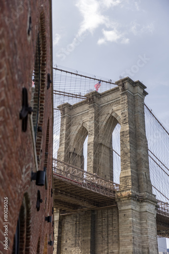 Brick wall buildings and Ma...