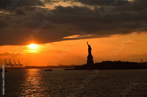 liberty sunset