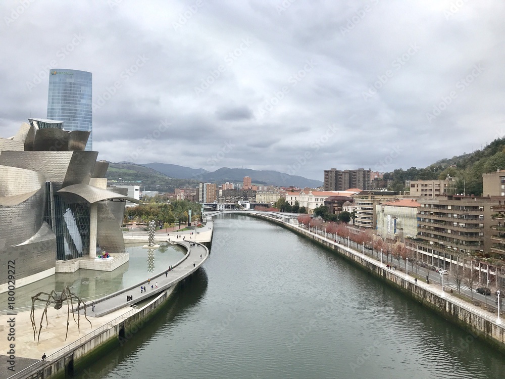 River in Bilbao
