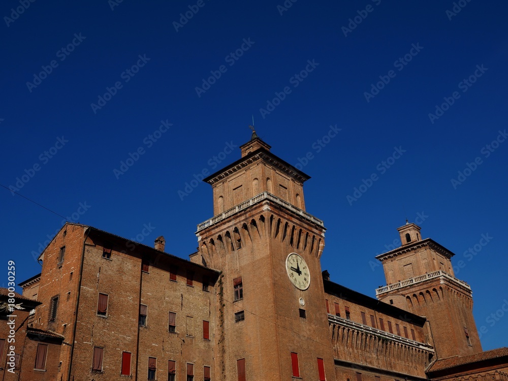 Ferrara, Italy. The Ferrara Castle Ferrara, Italy. The Ferrara Castle