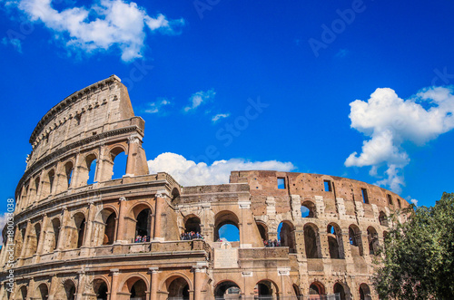 Fotografie, Tablou Colosseum in Rome, Italy