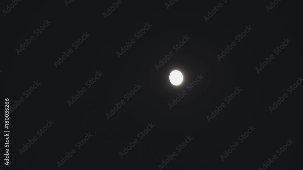 Moon over clouds timelapse Moon over clouds timelapse