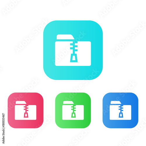 Four Colors - Flat App Icons