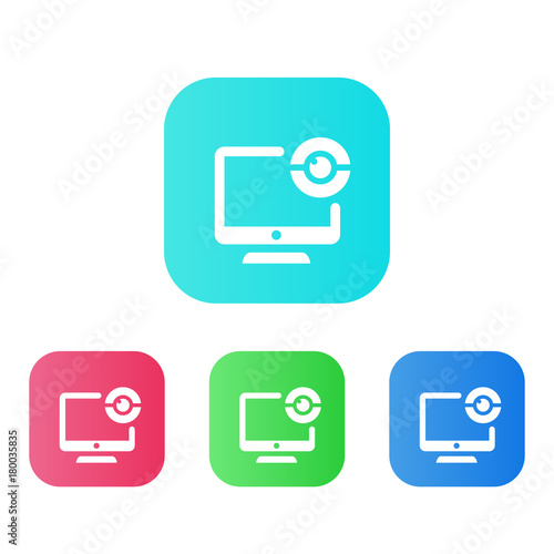 Four Colors - Flat App Icons