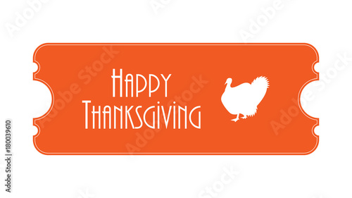special ticket for thanksgiving day
