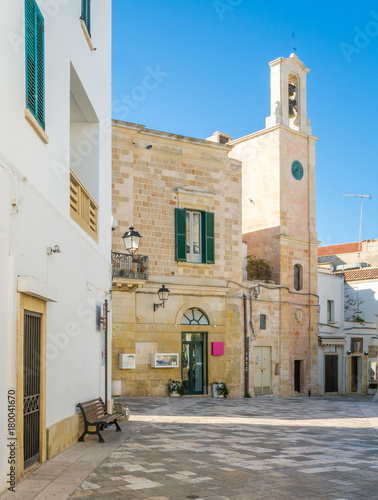 Otranto in a sunny morning, province of Lecce in the Salento peninsula, Puglia, Italy.