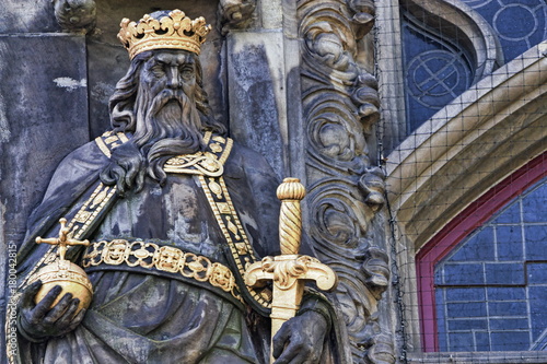 Foto Duisburg, Rathaus Detail