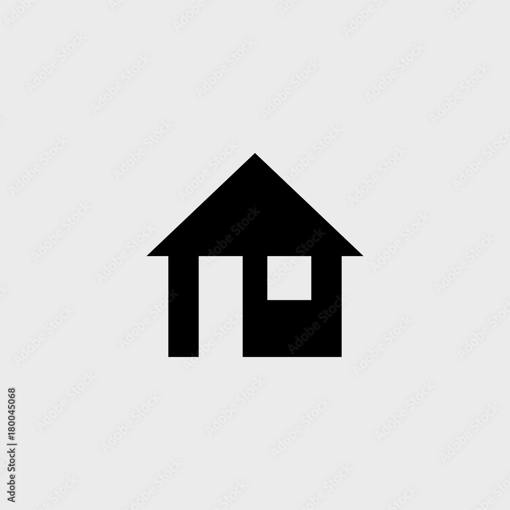 House flat vector icon. Home flat vector icon. Address flat vector icon. Location flat vector icon House flat vector icon. Home flat vector icon. Address flat vector icon. Location flat vector icon