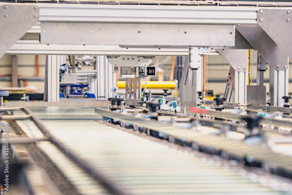 Naklejka premium Induestry production line