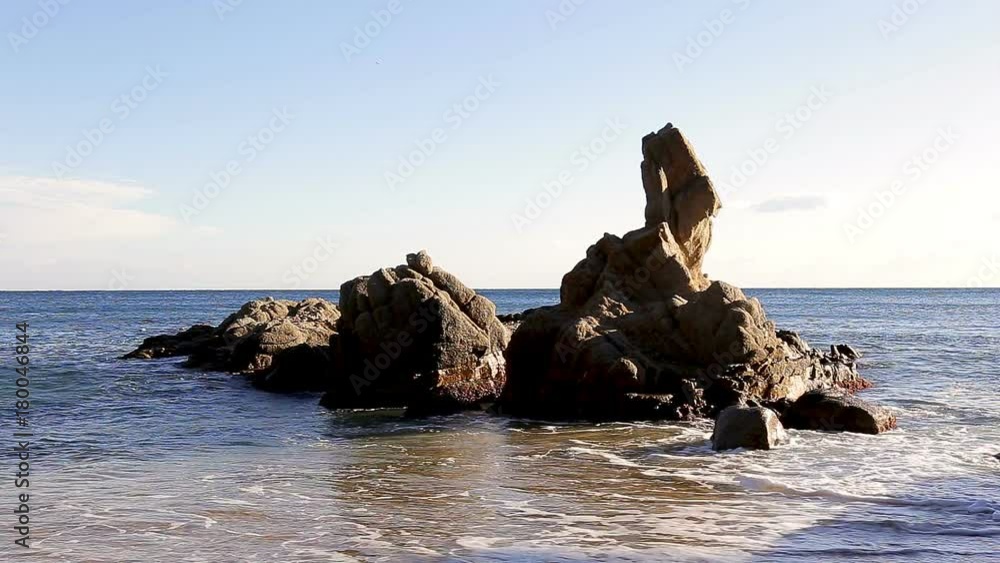 Detail of the Spanish coast at summer (Catalonia,Costa Brava) Detail of the Spanish coast at summer (Catalonia,Costa Brava)