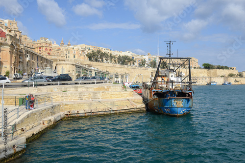 View at La Valletta  the capital city of Malta