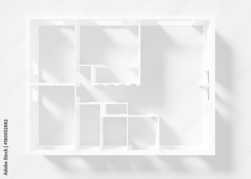 Paper Model Of Apartment Paper Model Of Apartment
