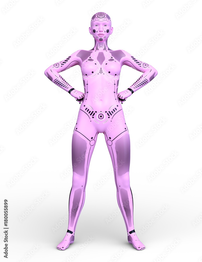 女性ロボット