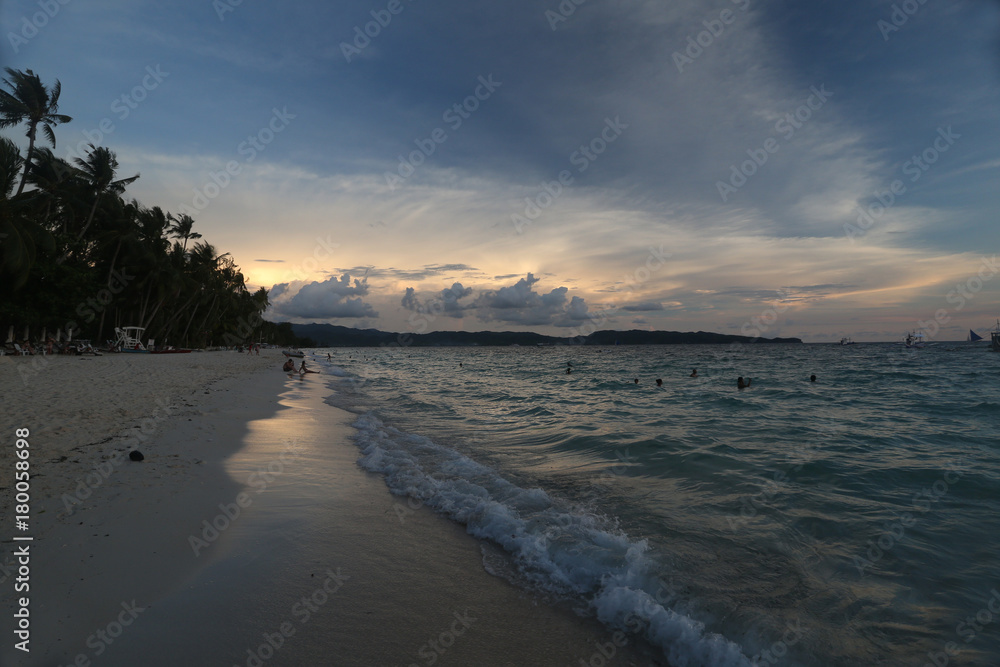 Fototapeta premium Seaside of Boracay
