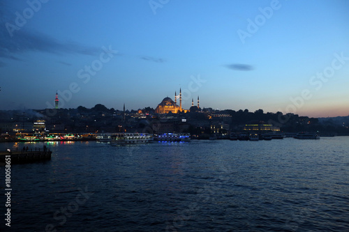 Istanbul in the evening
