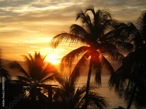 Sunset, Melaque Mexico