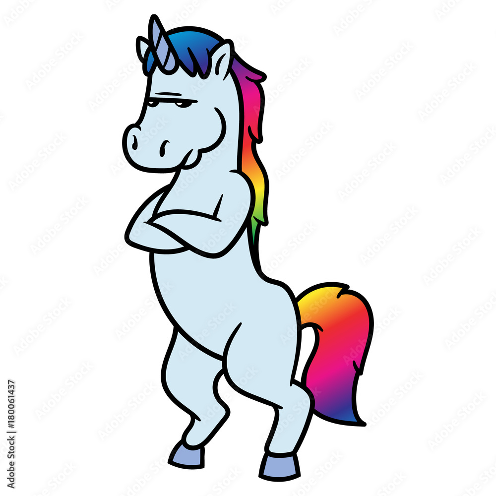 Cartoon Unicorn Cartoon Unicorn