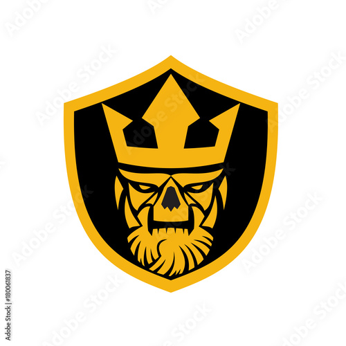 Neptune Skull Front Shield