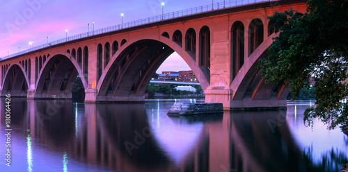 Bridge at sunset