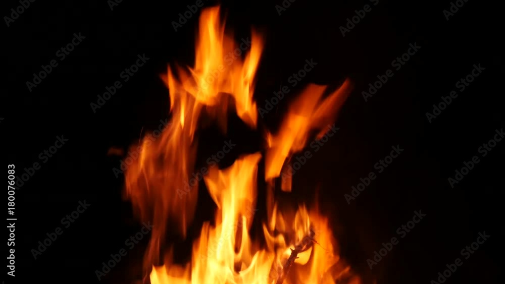 Fire flames rises up with smoke. Fire flames rises up with smoke.