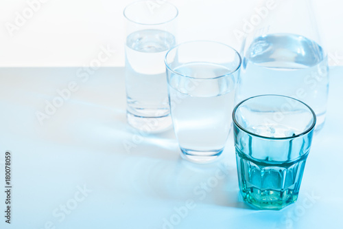 water glass and jug