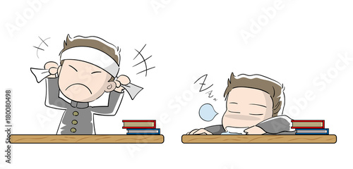 受験生男の子セット・やる気と怠惰