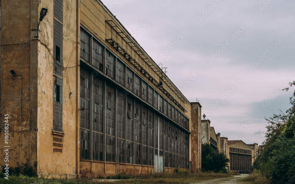 Abandoned Factory Exterior Industry Abandoned Factory Exterior Industry