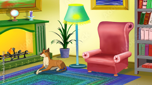 Big Yellow Dog Indoor