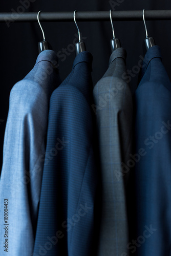 suit jackets in boutique