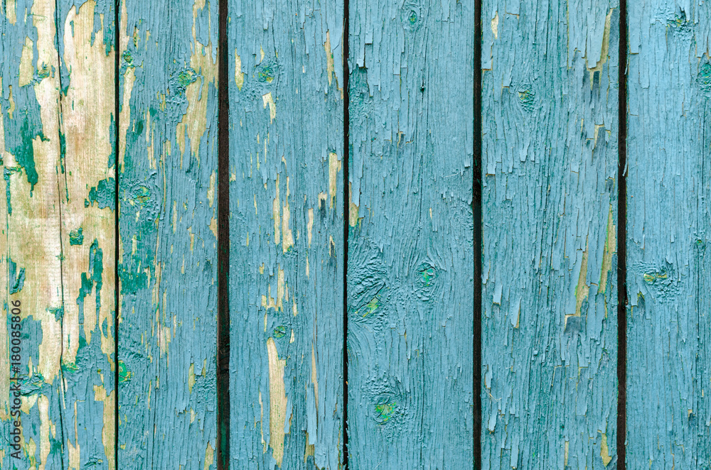 texture peeling green paint on a wooden board on the whole frame texture peeling green paint on a wooden board on the whole frame