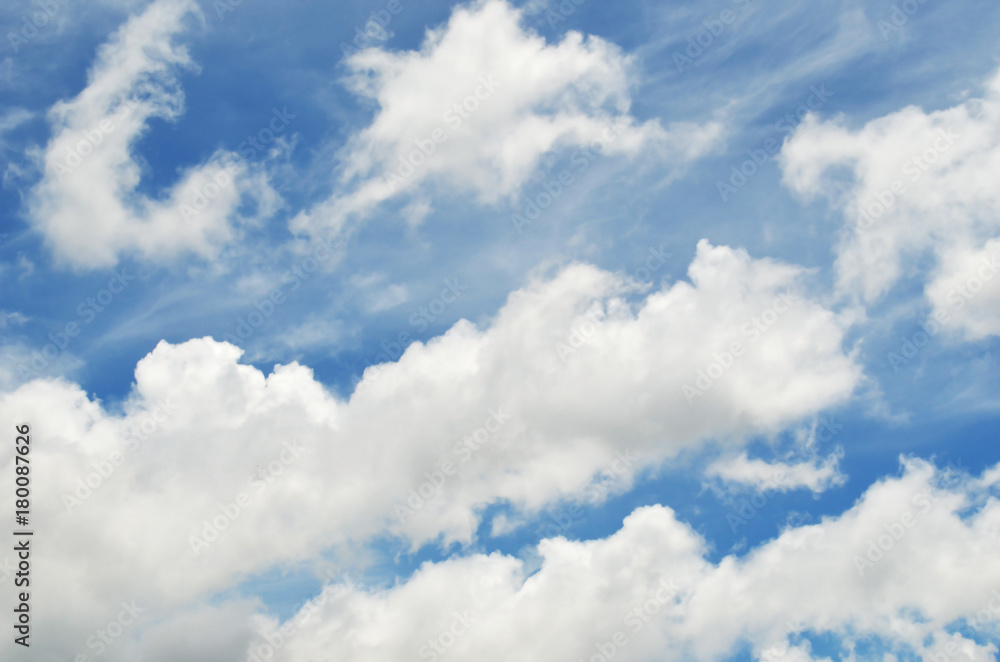 Fototapeta premium blue sky with clouds