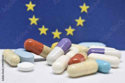 Schilderij op canvas medicament soins sante mutuelle pharmaceutique industrie medecine recherche euro