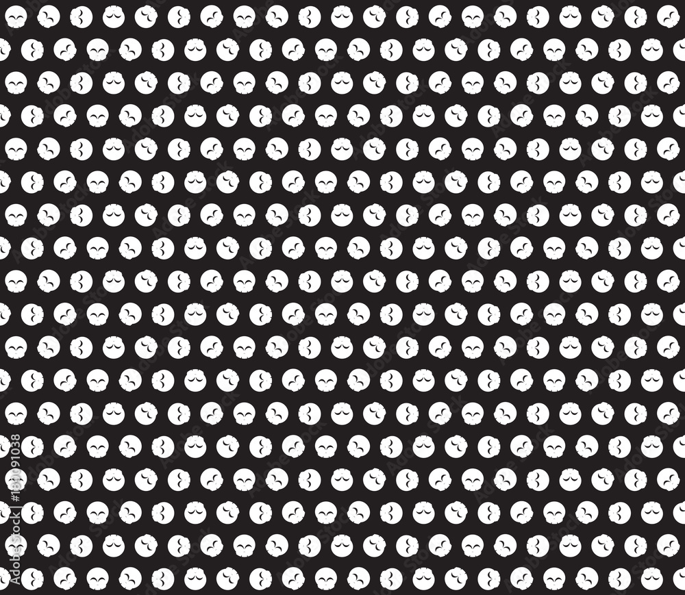 TINY SKULL TEXTURE WHITE ON BLACK MADE FROM A ROUND SHAPE TINY SKULL TEXTURE WHITE ON BLACK MADE FROM A ROUND SHAPE
