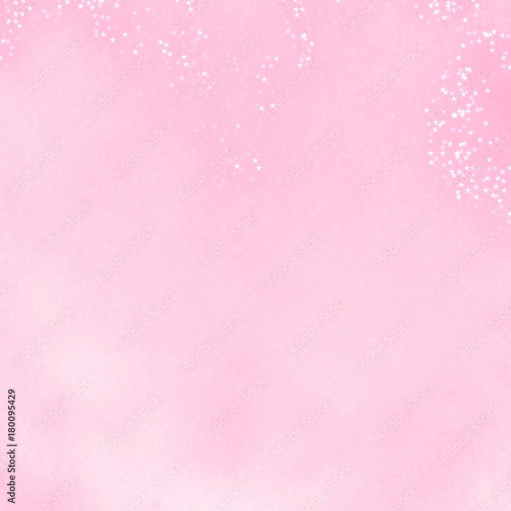 pink stars abstract background illustration
