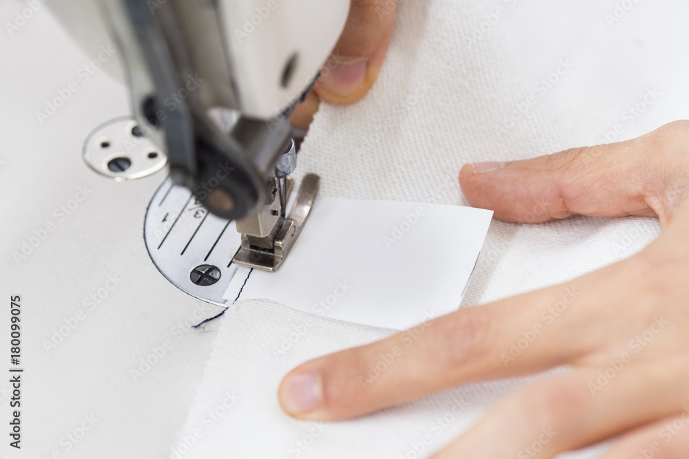 Naklejka premium Sewing machine