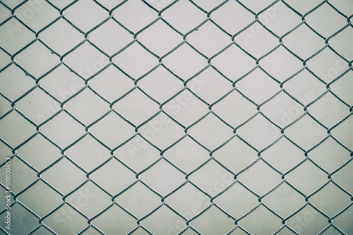 Metal wire fence protection chainlink background, Dark edge concept