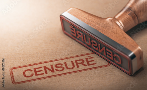 Censure de l'information, Contenu Censuré