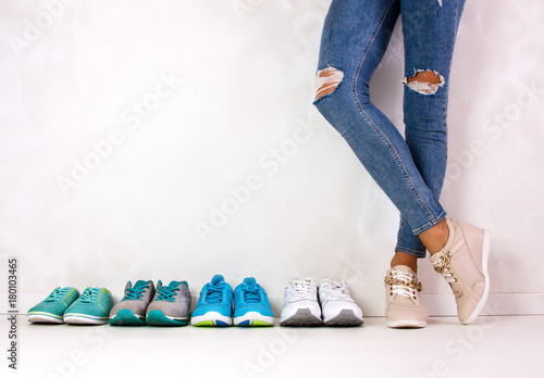 Choosing sports shoes