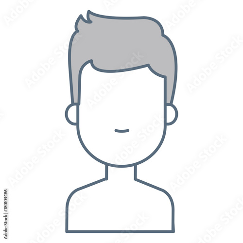 young man shirtless avatar character