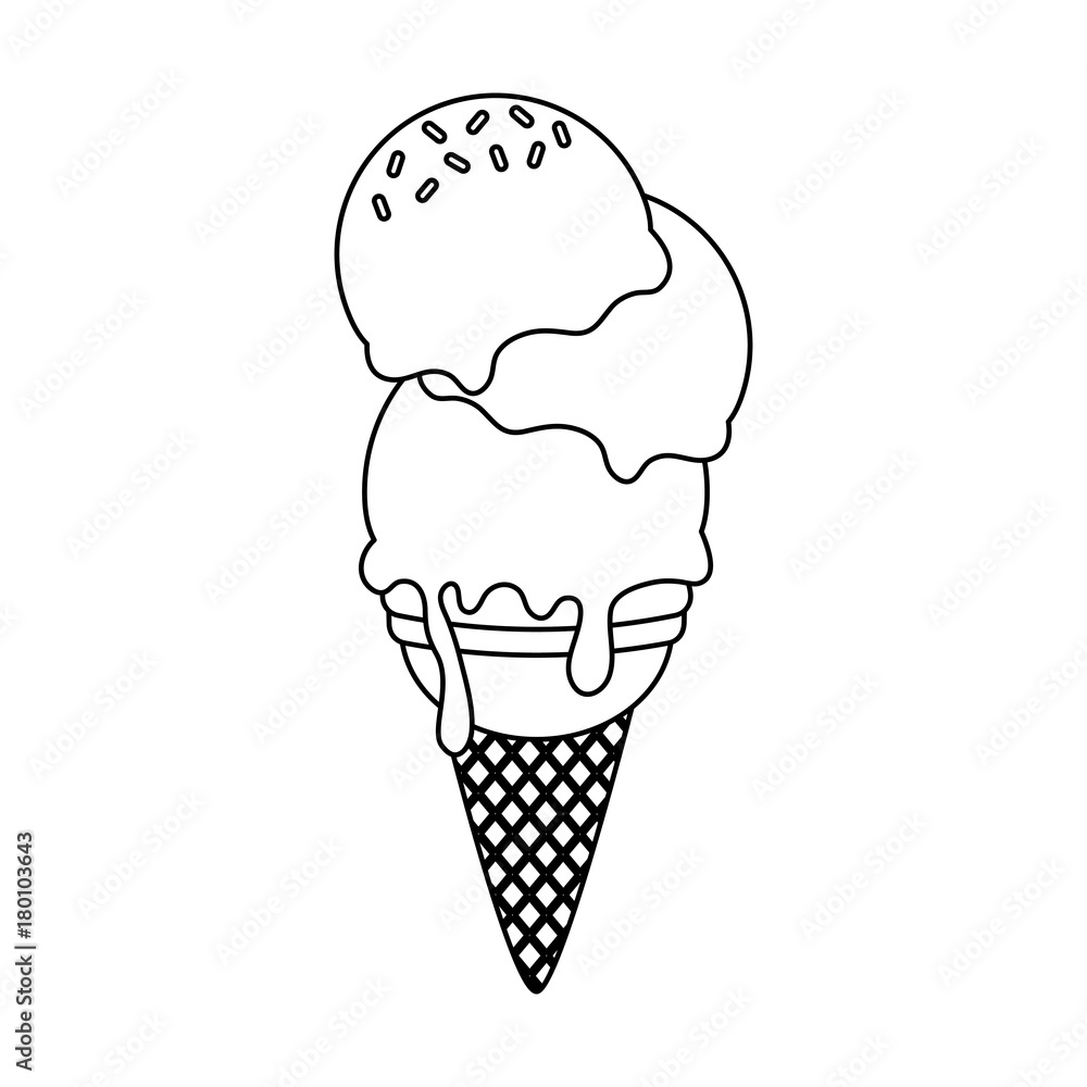 ice cream icon over white background vector illustration ice cream icon over white background vector illustration