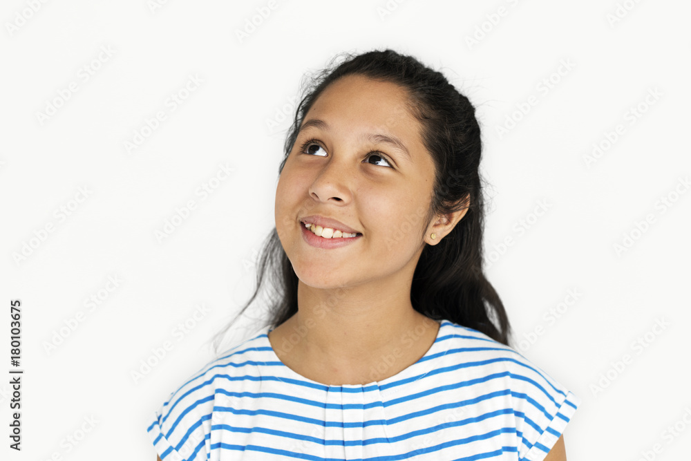 Asian Girl Happiness Emotion Playful Concept Asian Girl Happiness Emotion Playful Concept