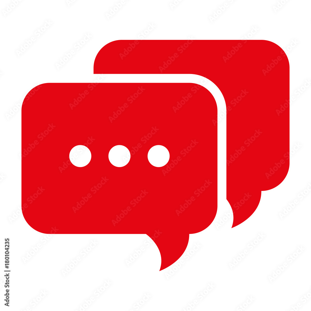speech bubble isolated icon speech bubble isolated icon
