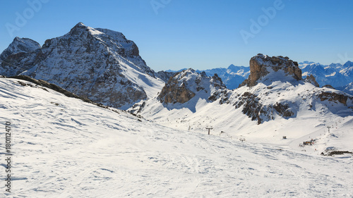 pista da sci in Valtournanche © Roberto Zocchi