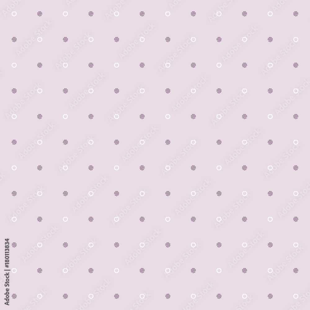 Light purple seamless polka dots pattern