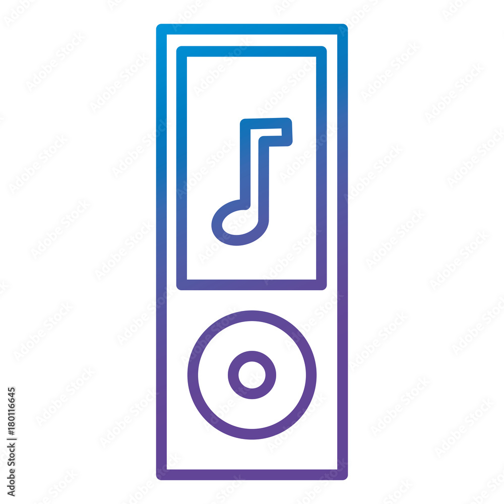 mp3 player music device vector illustration design mp3 player music device vector illustration design
