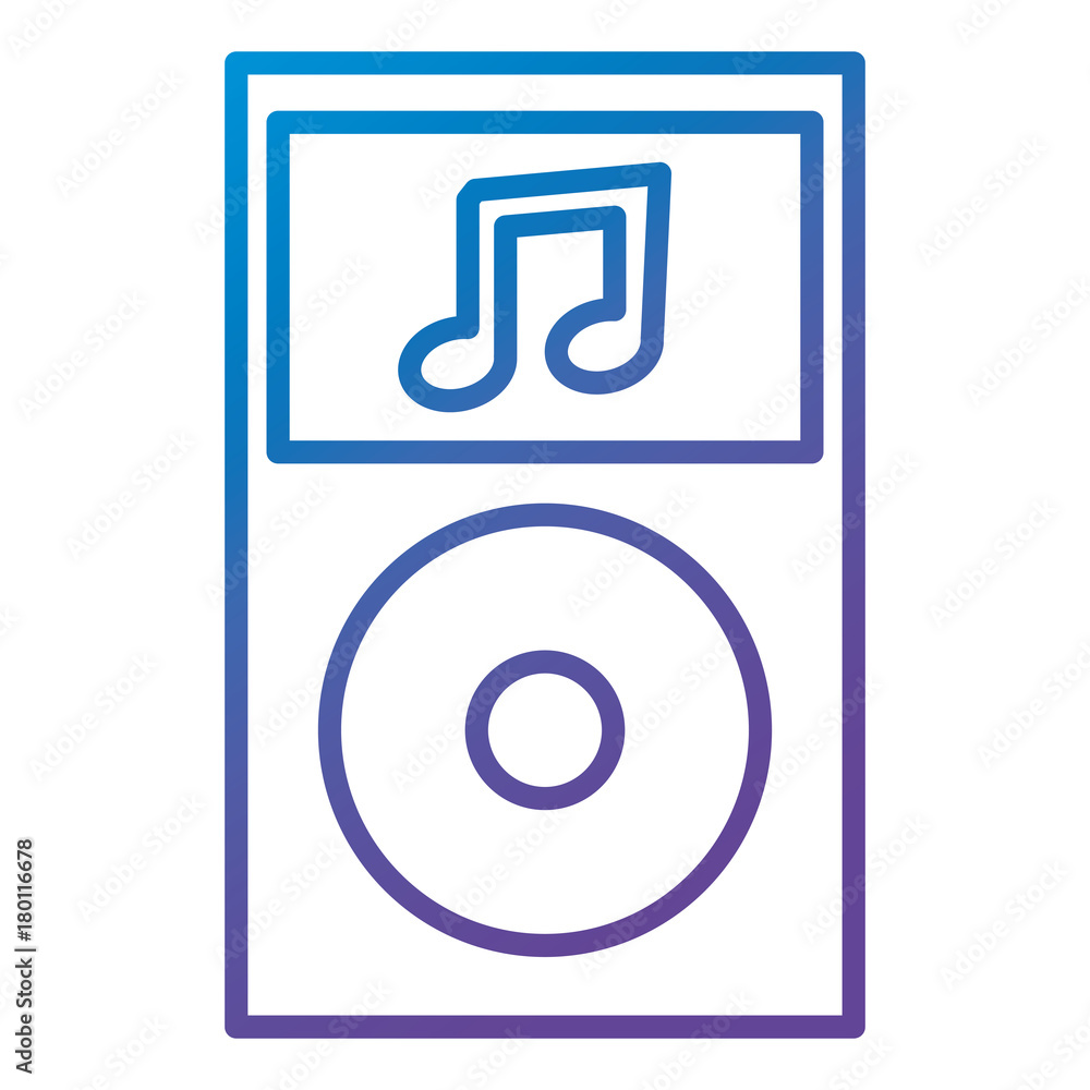 mp3 player music device vector illustration design mp3 player music device vector illustration design