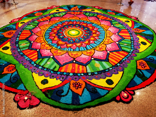 Konstfotografi Deepawali celebration