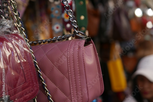 Pink Bag in Market