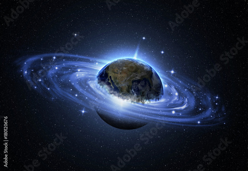 Fototapeta Naklejka Na Ścianę i Meble -  Planet Earth. This image elements furnished by NASA